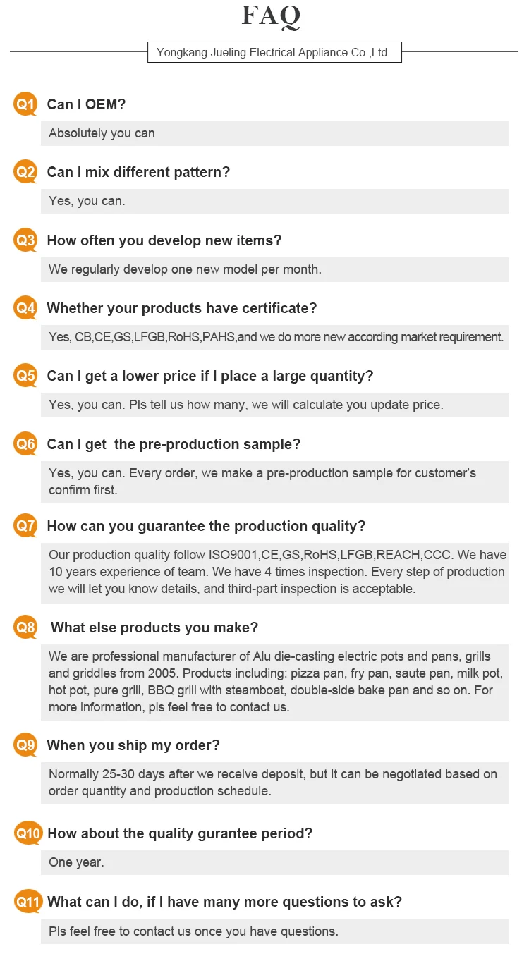 electric heat pan power cord
