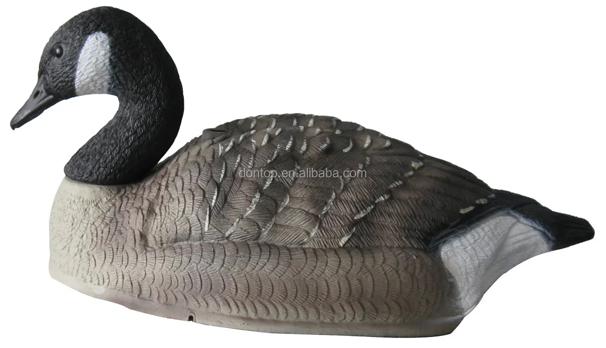 3 Heads Changeable Half Shell Plastic Goose Decoy For Hunting And Park Buy Half Shell Decoy