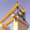 High Speed Way 100t 150t 200t trusseed type bridge launching crane erecting machine with precast trolley