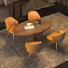 Nordic stainless steel british fabric amazon metal dining chair