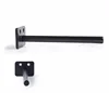 Invisible Heavy Duty Black Powder Coated Steel Floating Shelf Brackets Suitable For Hidden Floating Shelves