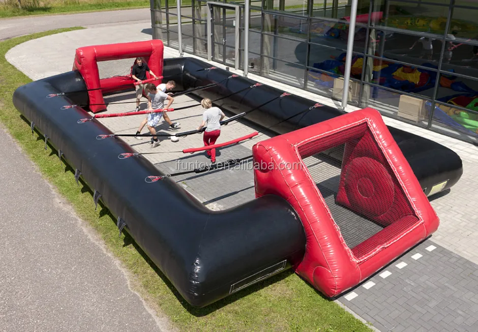 Slip N Slide Football Arena Inflatable Soap Soccer Field Inflatable