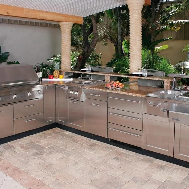 2021 Vermont New Stainless Steel Outdoor Kitchen Outdoor