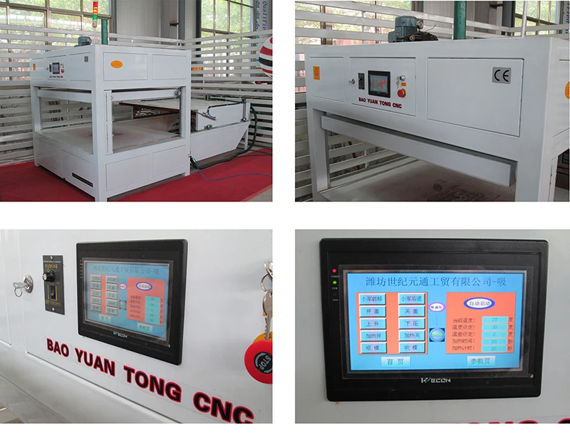 acrylic vacuum forming spa thermo forming machine