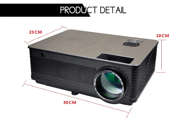 Hd Projector 2800 Lumen Android 6.0 Wifi Bluetooth Projector (optional