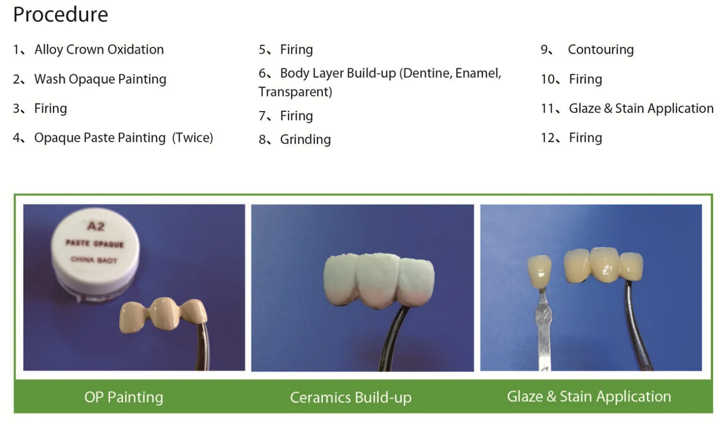 Dental Alloy Powder Dental Materials Porcelain Ceramic Powder Lab Use