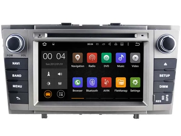 Sale Android 9.0 Car Dvd Navi Player FOR TOYOTA AVENSIS 2008-2013 audio multimedia auto stereo support DVR WIFI DAB OBD all in one 17