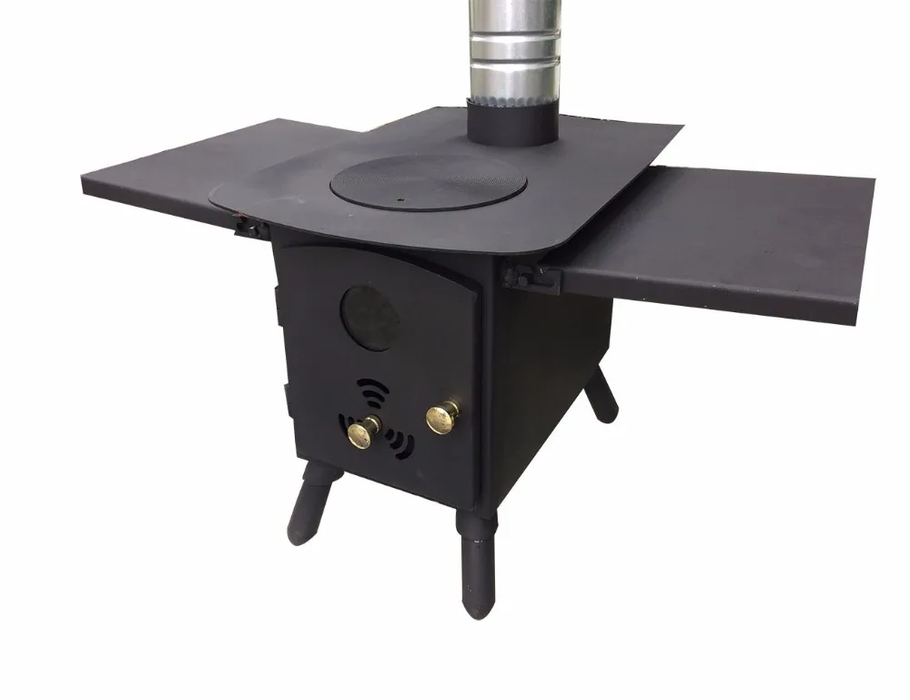 Steel Plate And Wood Stoves Type Wood Burning Stove With Oven Buy
