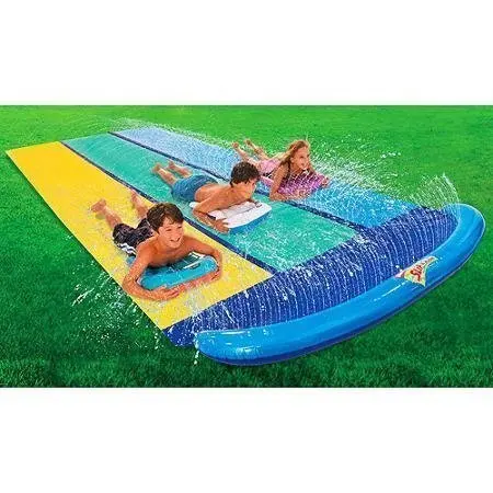 water filled slip and slide