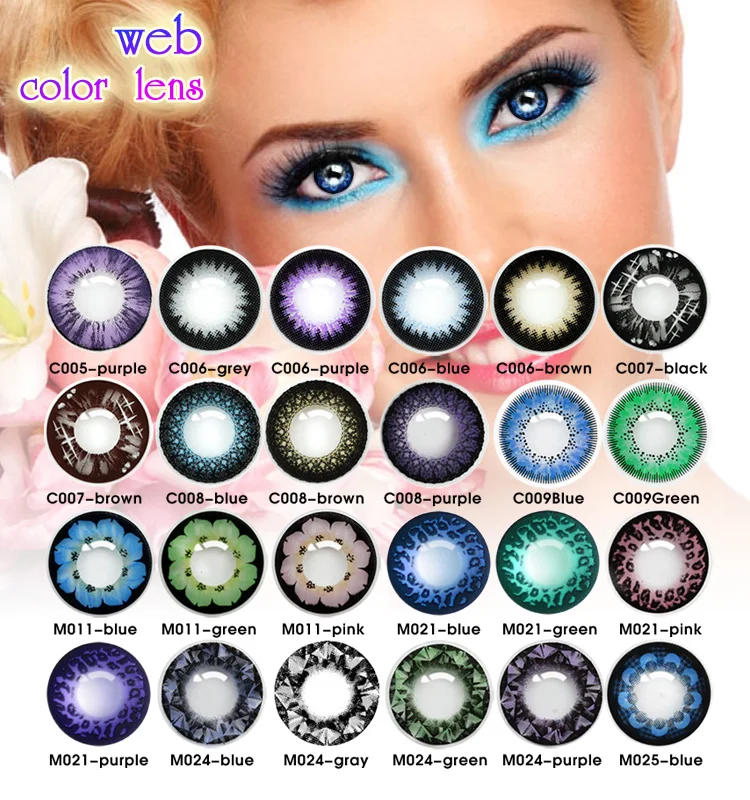 Hollywood Luxury Lens Wholesale Black Sclera Contacts Magic Eyes Color ...