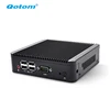 QOTOM Dual NIC Mini PC Celeron 1007U Processor Linux desktop PC X86