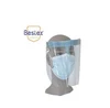 3/4 size disposable medical face mask with splash shield