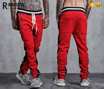 ankle fit track pants