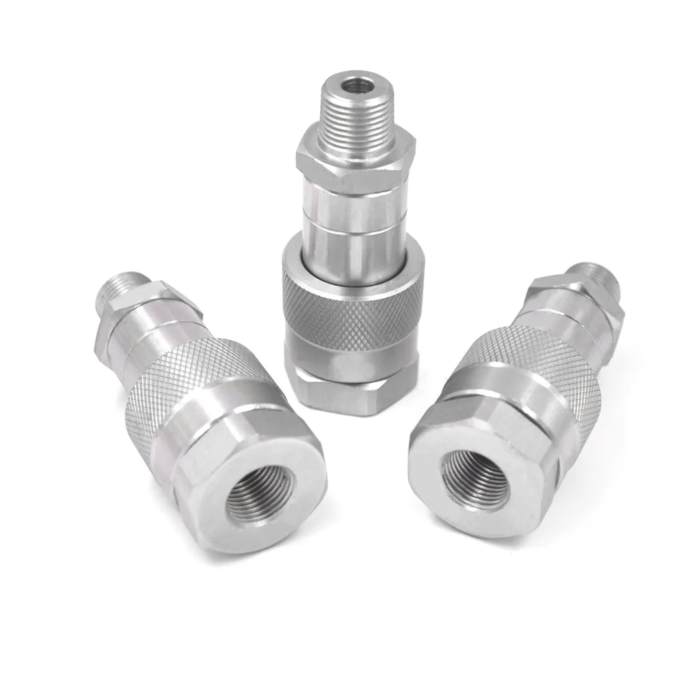 3//8/" NPT hembra acoplador Hidráulico Enerpac compatible Válvula de bola ISO14540