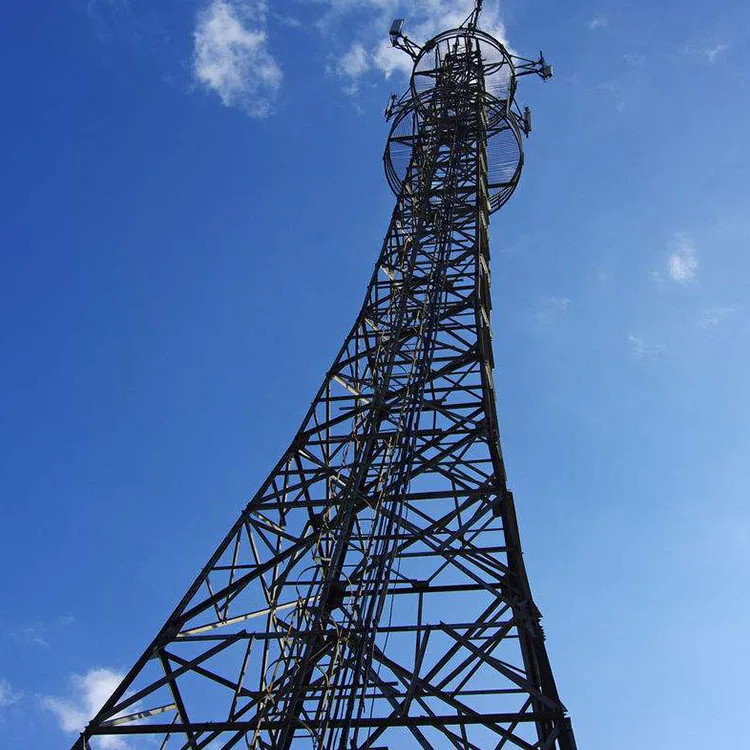 High voltage electric transmission lattice tower for power