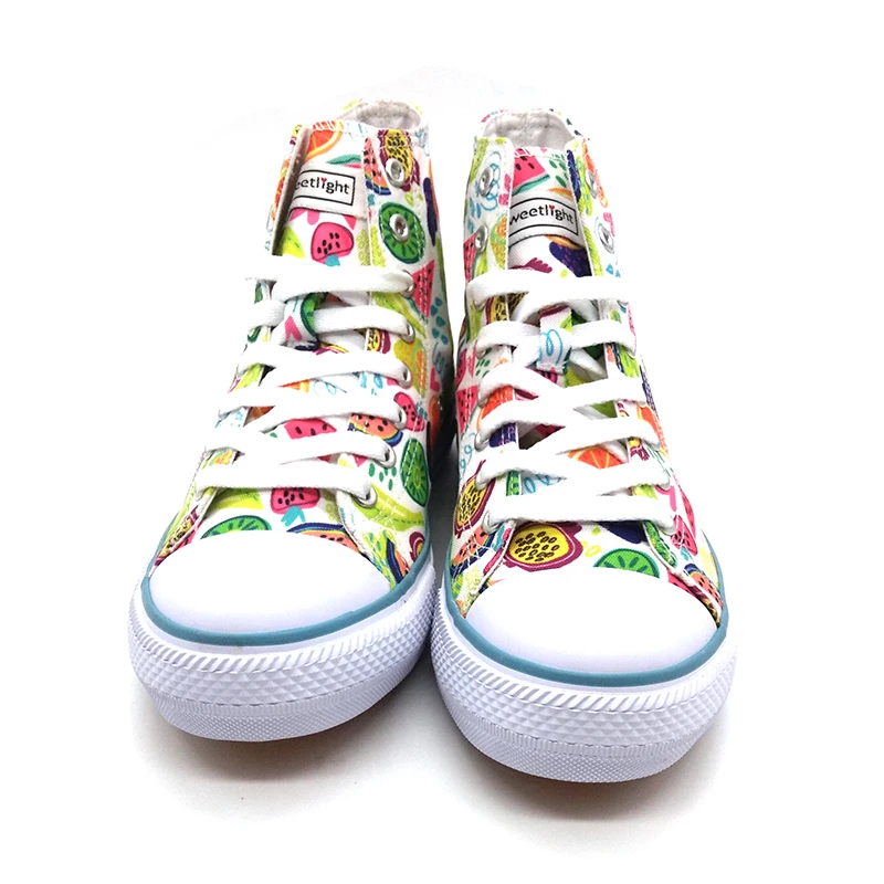 Sneakers With Sublimation Casual Canvas Shoes Women Wholesale - Buy ...