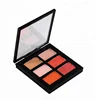 6 Color Face Makeup Container High Pigment Private Label Pressed Blusher