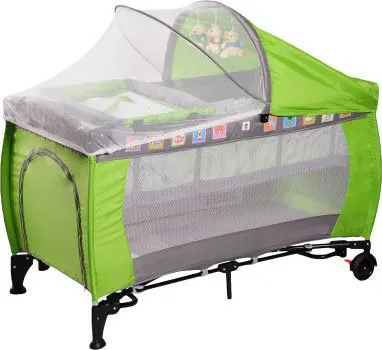 double travel cot