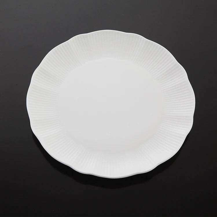 P&T Royal ware white Circular dinner plate bone china dinner plate