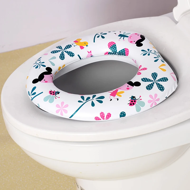 Eco-friendly Soft Baby Potty Seat Toilet Training Soft Children Toilet