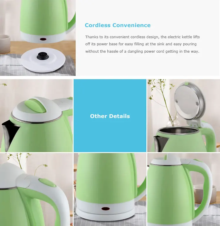 1.8l Tea Quiet Boiling Electric Kettle Set For Hotel Room Buy Quiet