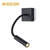 3W LED metal wall mount wall light bedroom reading lamp