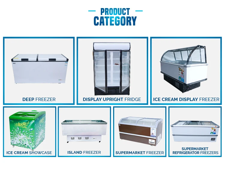 200l Chest Freezer Deep Ice Cream Freezer Showcase Buy Deep Ice Cream