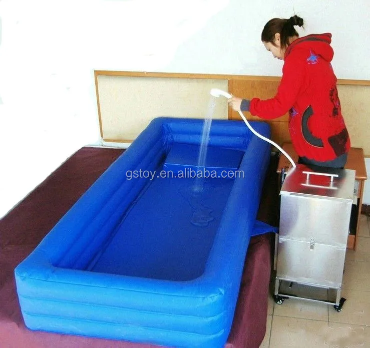 Portable 3 Layers Inflatable Adult Bath Tub Buy Adult Medical Bath