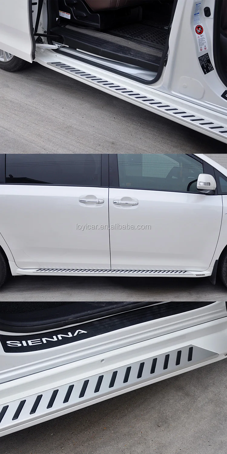 Auto Genuine Parts For Toyota Sienna Running Boards Side Steps Buy