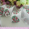 38mm roses glitter grosgrain webbings
