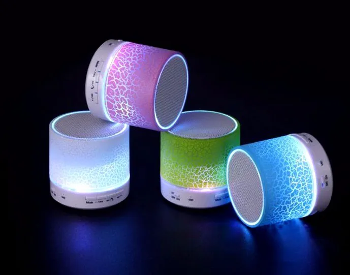 Colorful portable mini bluetooth speaker, hands-free Luminous Custom Logo Portable Speaker Bluetooth - ANKUX.COM