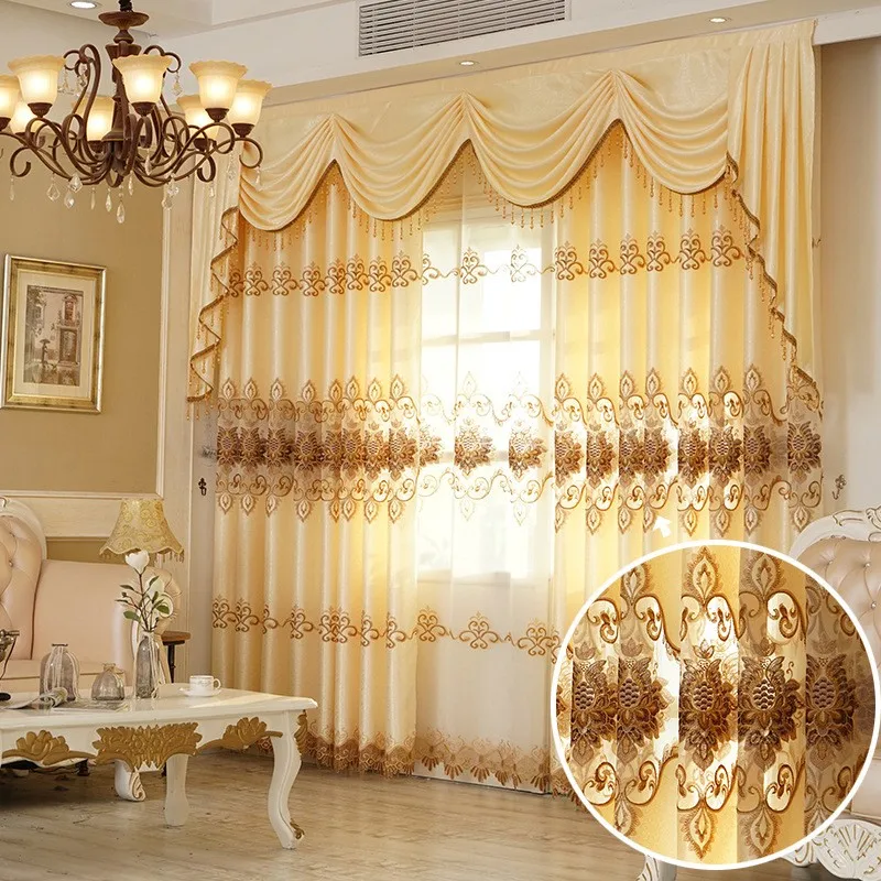 Silk Blackout Ready Curtain, 100% Silk, Grommet - detail 90