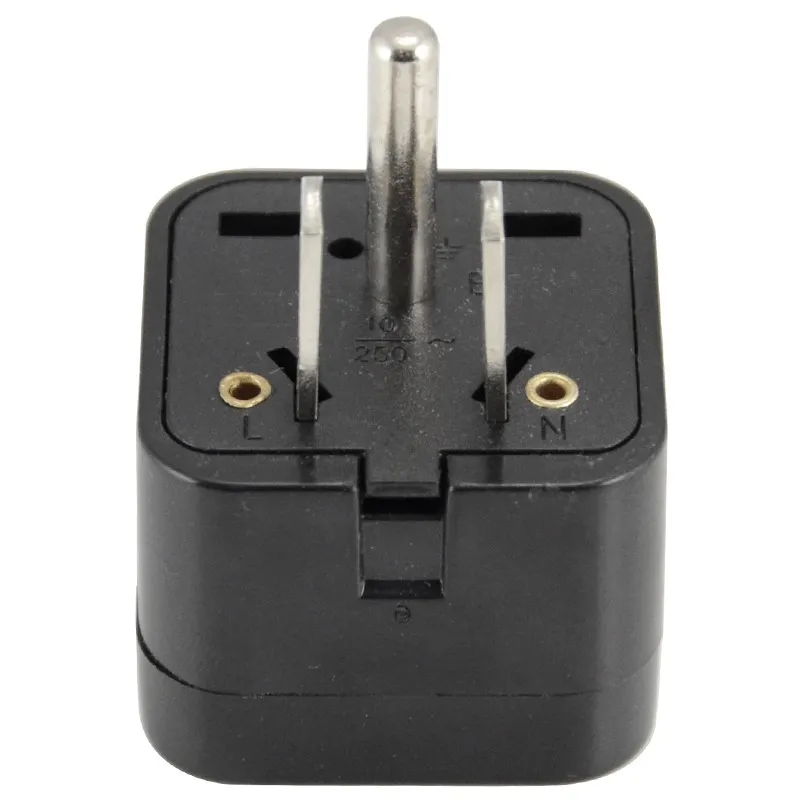 美国加拿大北美 nema 5-15 p 旅行适配器 b型双插座插头