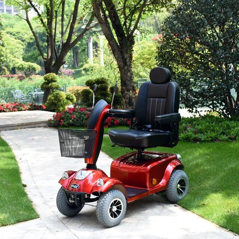 4x4 4 Wheel Single Seat Folding Electric Mobility Scooter For Adults