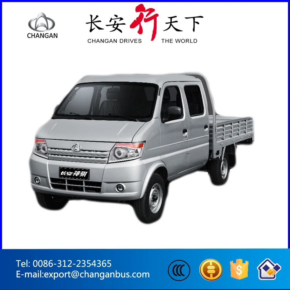 1t Double Cabin Changan Q20 Mini Truck Using 1 5l Gasoline Engine With New Type Interior Buy Extra Long Wheelbase Mini Truck Using Independent