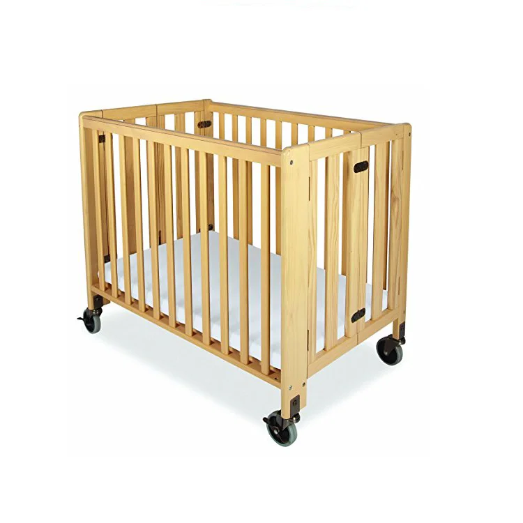 wooden foldable cot