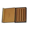 Luxury personaliser paper boxes with lighter for e cigarette with eva inlay blank case