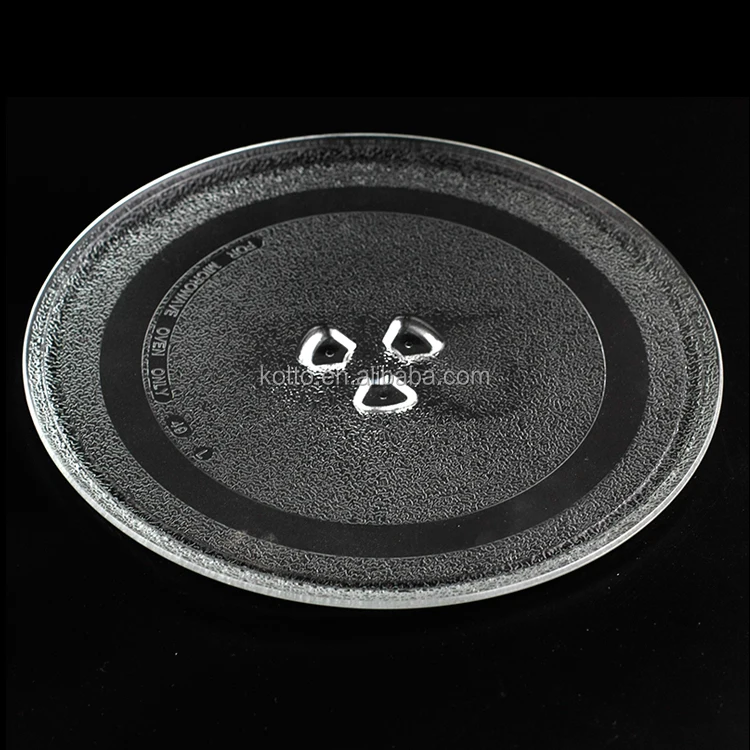 245mm Microwave Turntable Plate - Durable, High-Quality, Heat-Resistant  Glass for Food Heating