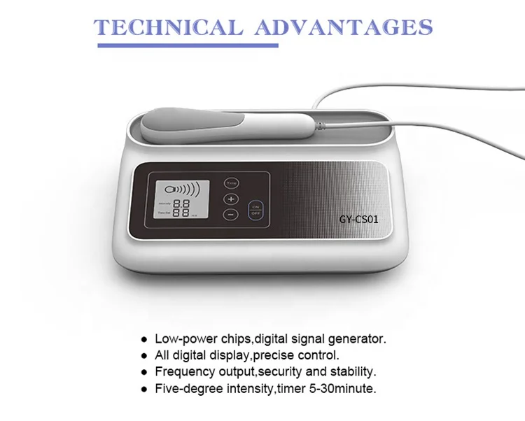 SSCH Body Pain Reduction Shockwave Therapy Machine / Ultrasound Shock Wave Therapy