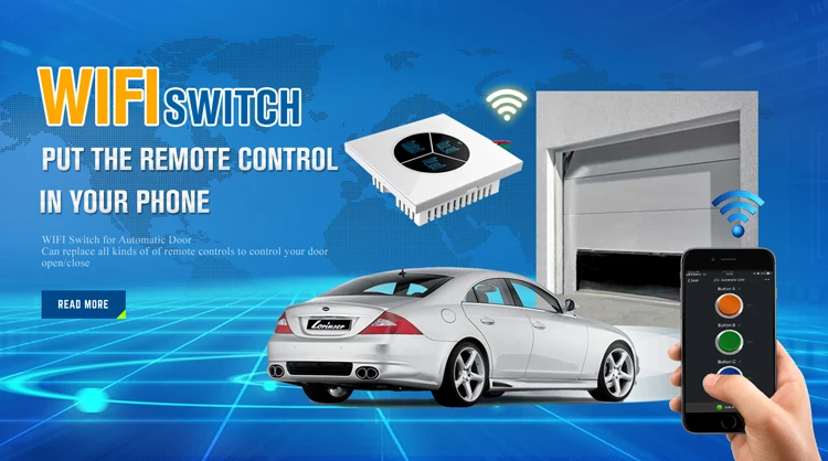 Wireless Remote Control Switch for Garage Door