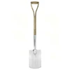 FSC ash wood handle stainless steel spade and fork garden tools