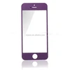 Mobile phone touch screen black color cover glass