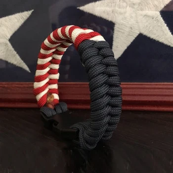 usa paracord bracelet