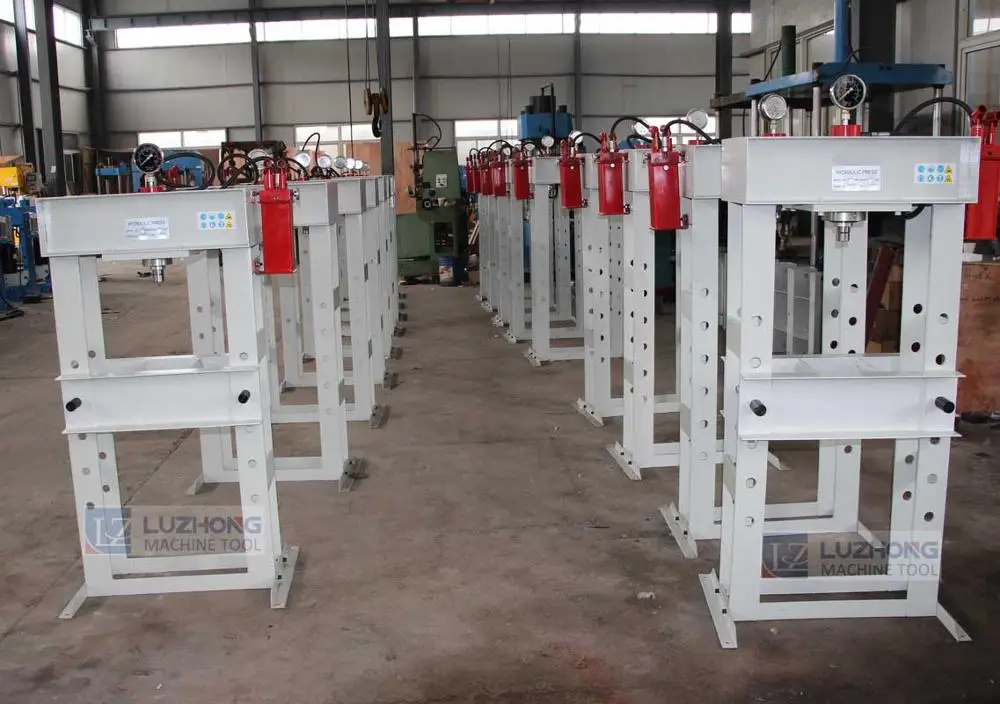 100kn Hp-10s 10 Ton Small Manual Hand Operated Press Machine - Buy ...