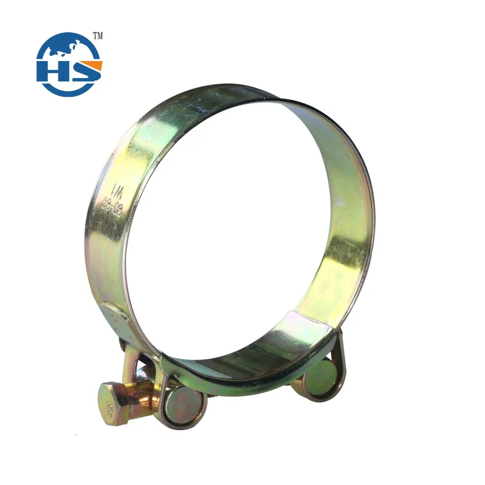 Carbon Steel Malleable Iron Double Bolt Hose Clamp Buy Double Bolt
