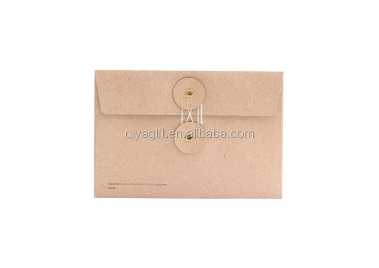 Kraft Envelope With Button And String Closure Paper Envelope Kraft Paper Envelope Buy Paper