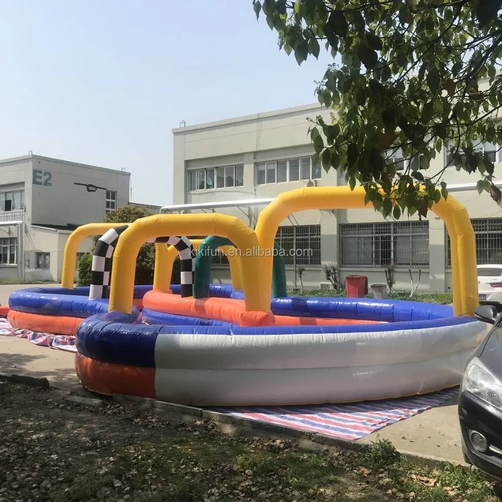 Customized Inflatable Car Track For Various Dodgem Bumper Cars - Buy ...