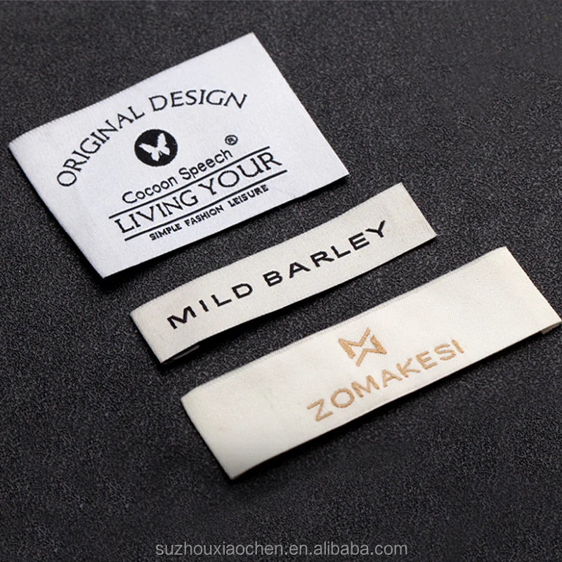 Factory Free Logo Design Custom Brand Name Clothing Swing Tags Garment ...