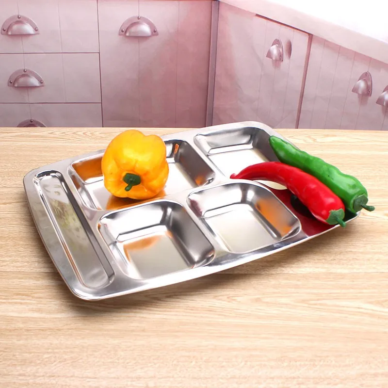 Kid Rectangular Insulated Stainless Steel Tiffin Lunch Box Thermos For