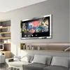 Wifi Touch Screen tv antenna android tv box , Bathroom Advertising photo magic Mirror, Screen smart tv in living room